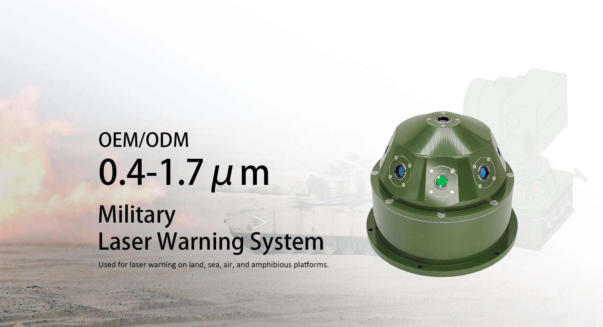OEM/ODM lézeres figyelmeztető rendszer gyára